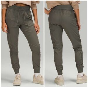 Lululemon Olive Green Beyond the Studio High Rise Swift Jogger Pants